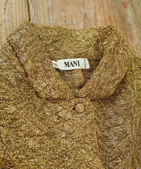 80-90s 『MANI by GIORGIO ARMANI』Jacquard Shirt