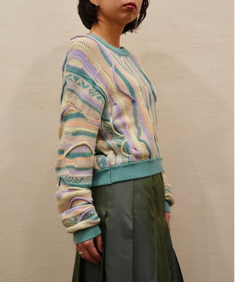 Pastel 3D Short Knit