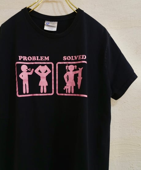 00s Problem Solved Printed T-shirt