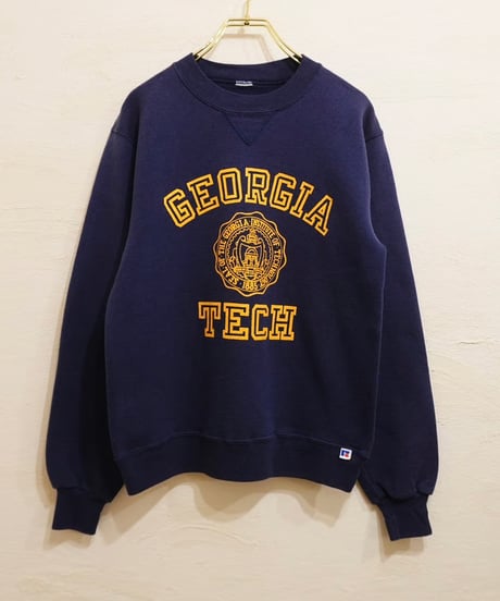 80s 『RUSSELL ATHLETIC』College Printed Sweatshirt
