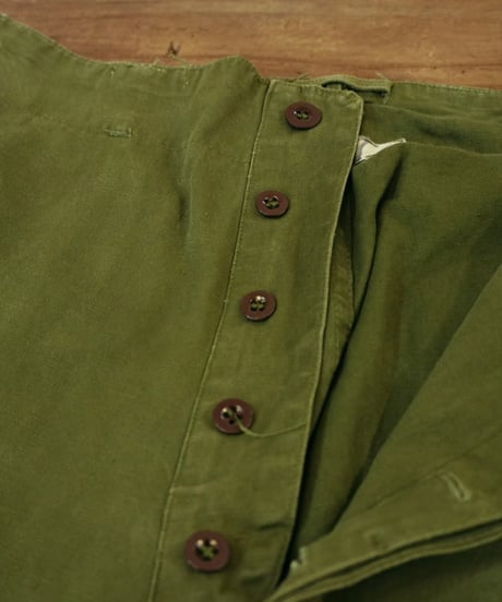 50s オランダ軍 ダブルフェイス カーゴパンツ / size W32 L31 程度