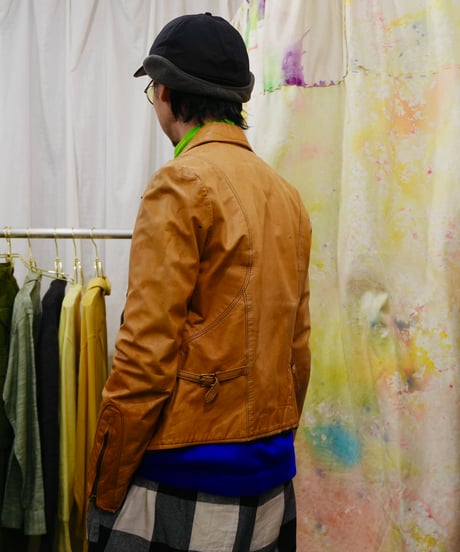 70s 『Crae Carlyle』 “ROVER” Style Leather Jacket / size40