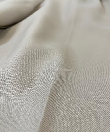Light beige polyester easy pants