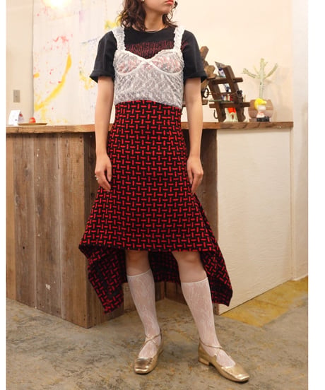 Geometric Asymmetry Skirt
