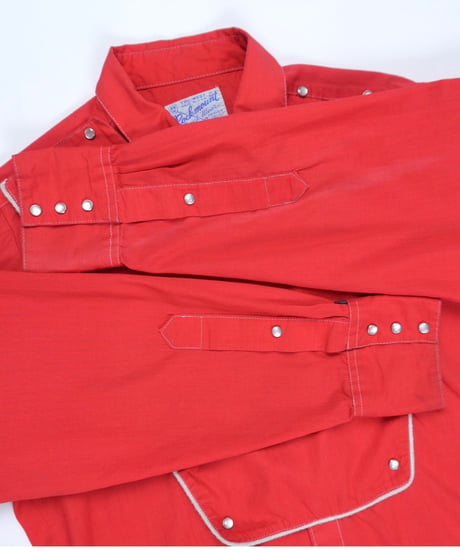 70s-80s "Rockmount TRU-WEST" Cavalry Shirt