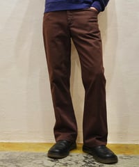 70-80s 『Lee』 茶色 ブーツカット コットンパンツ / size W30程度