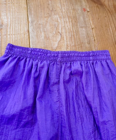 90s Purple Nylon Track Pants