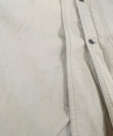 "UNKNOWN" Beige Odd shaped shirt