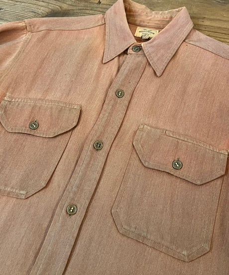 40s 『TRENT』 rayon shirt