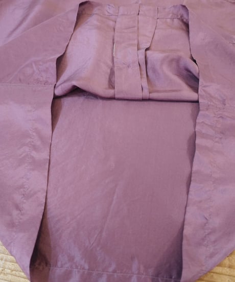 00s Lavender color Silk shirt