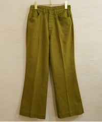 70s Olive color 『Levi's STA-PREST for gals』 "Big E" Pants