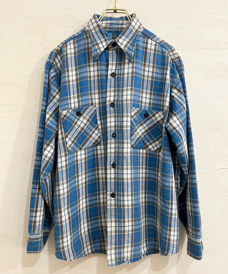 70s "Unknown" flannel shirt