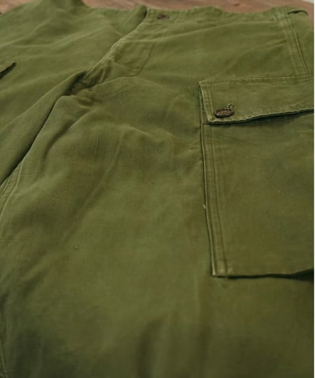 50s オランダ軍 ダブルフェイス カーゴパンツ / size W32 L31 程度