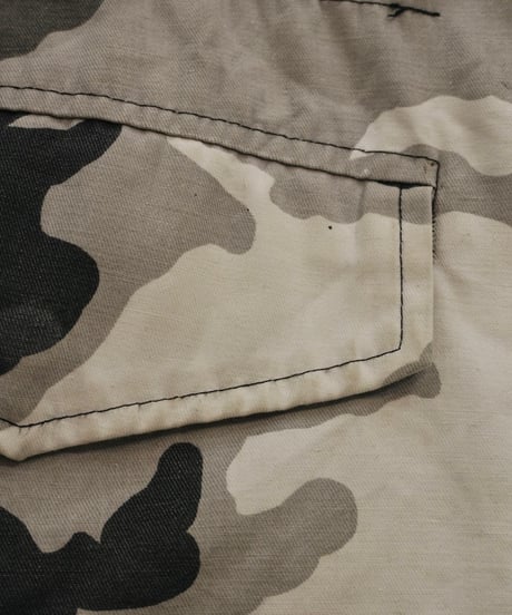 Monotone Camouflage pattern M-65 type Jacket