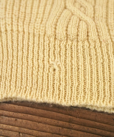 70s『Pendleton』Aran knit