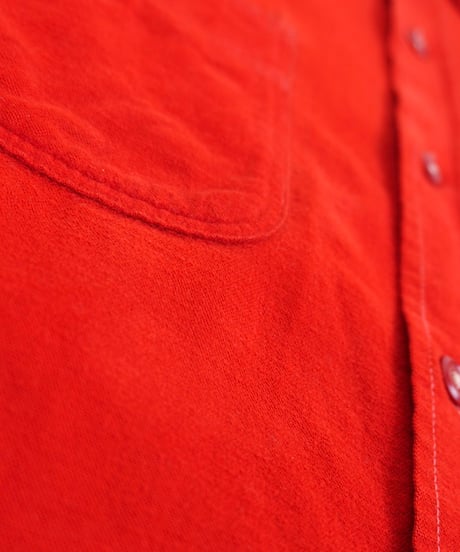 50s "BIG MIKE" Plain chamois cloth shirt