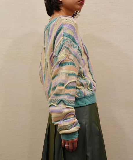 Pastel 3D Short Knit