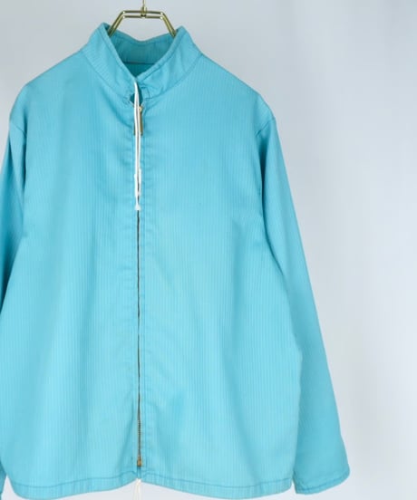 60s-70s Scalloped TALON Stand Collar Jacket