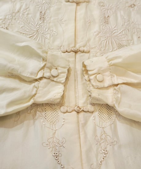 Embroidered Silk Chinese Shirt