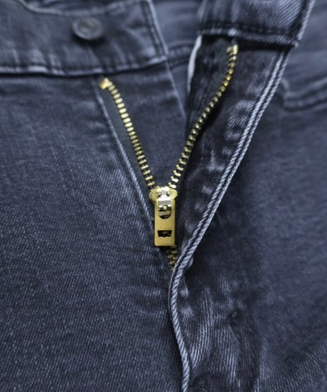 『Levi’s 510』Skinny Crushed Black Jeans