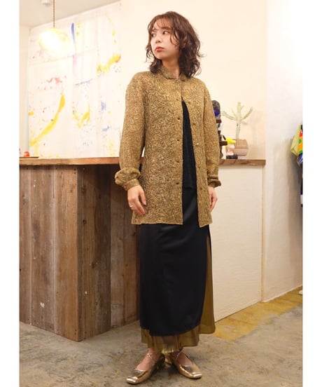80-90s 『MANI by GIORGIO ARMANI』Jacquard Shirt