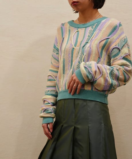 Pastel 3D Short Knit
