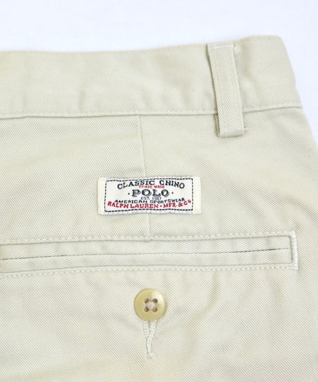 『Ralph Lauren』 Two-pleat Chino shorts