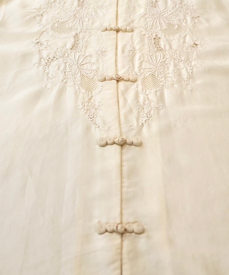 Embroidered Silk Chinese Shirt