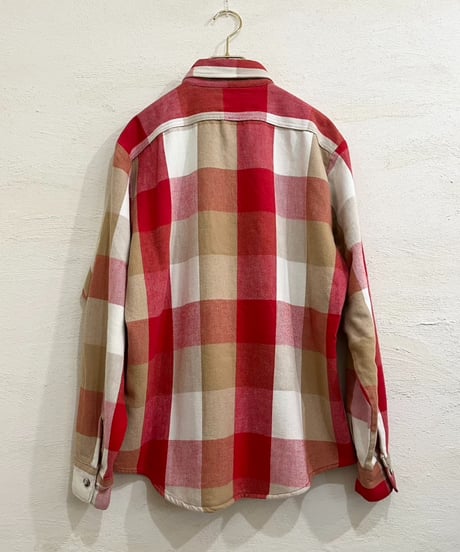 80s 『FIVE BROTHERS』　Flannel shirt "Made in USA" / size M