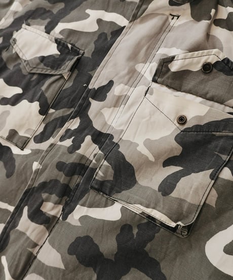 Monotone Camouflage pattern M-65 type Jacket