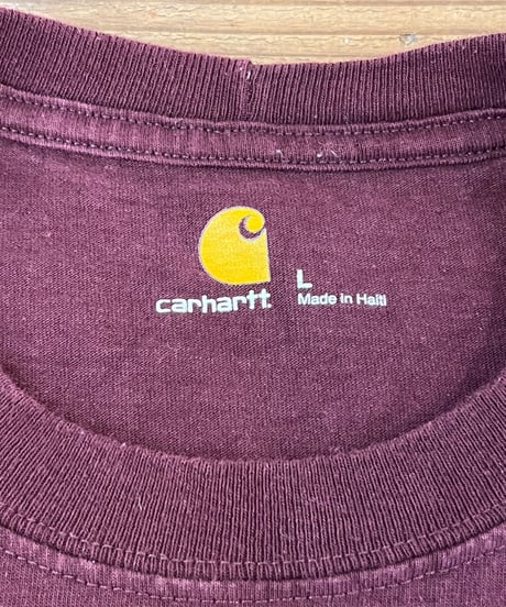 『Carhartt』 Long Sleeve Pocket T-Shirt