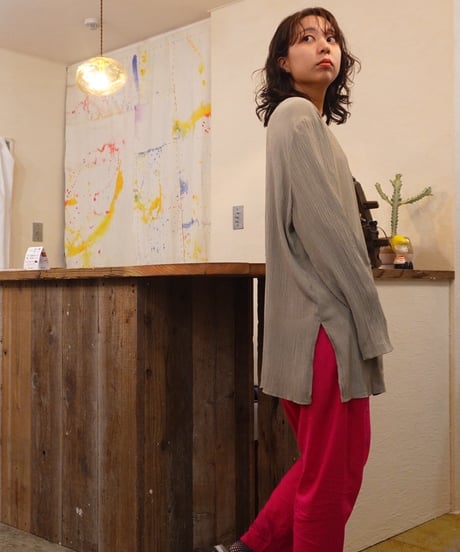 80s-90s Long-sleeved Chine Jacket