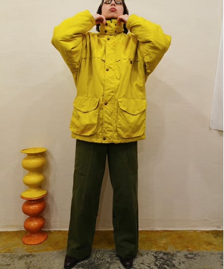 Corduroy Collar Nylon Jacket