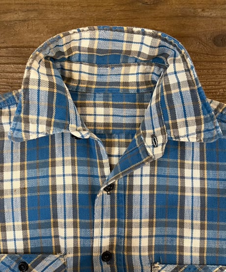 70s "Unknown" flannel shirt