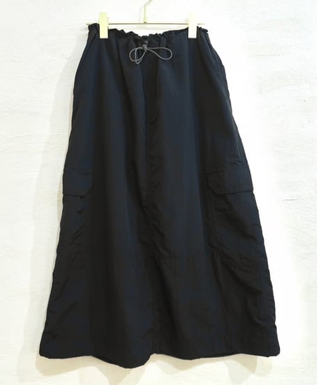 Black Nylon Skirt