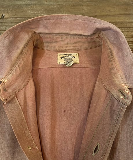 40s 『TRENT』 rayon shirt
