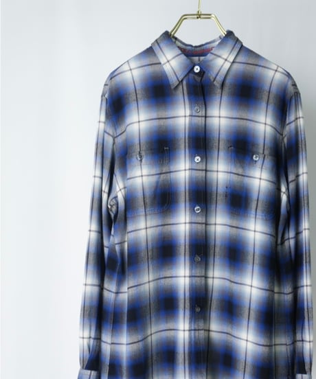 Polo Jeans Shadow Check Rayon Shirt
