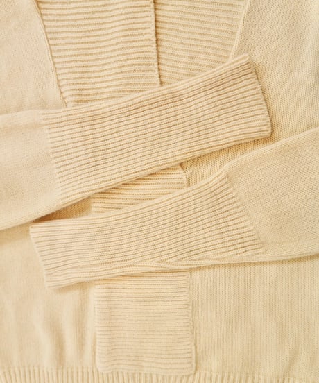 70s Shawl collar Knit