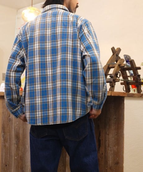 70s "Unknown" flannel shirt