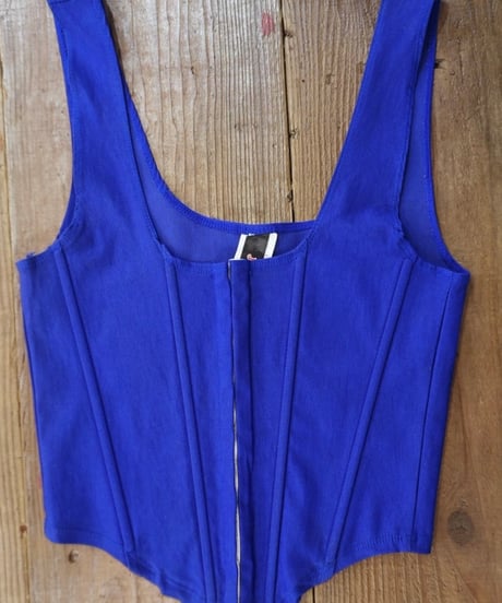 Vivid Blue Corset