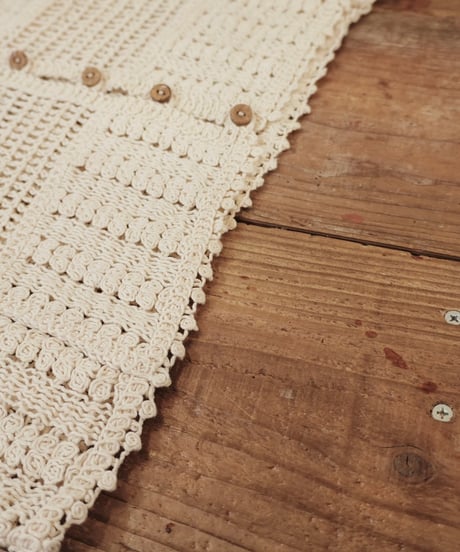 Crochet Knit Short Cardigan