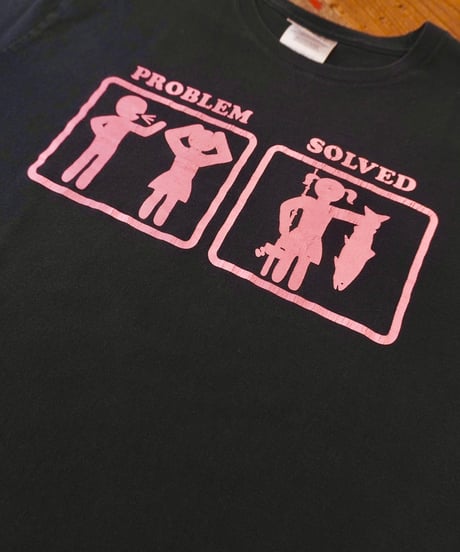 00s Problem Solved Printed T-shirt