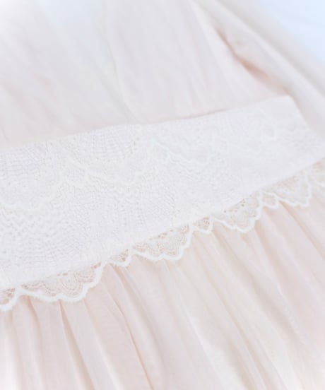 Lace-Trimmed Sheer Nightdress