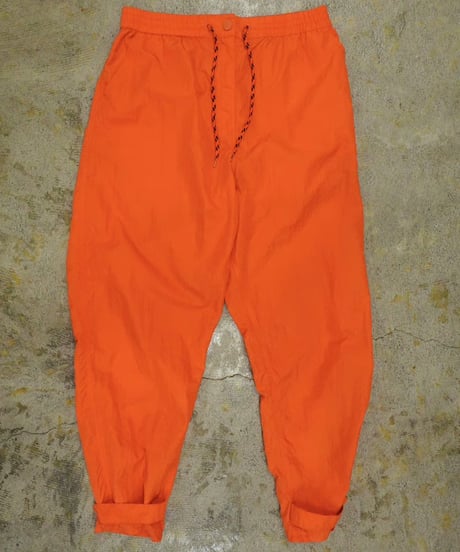 00s Orange Nylon Track pants