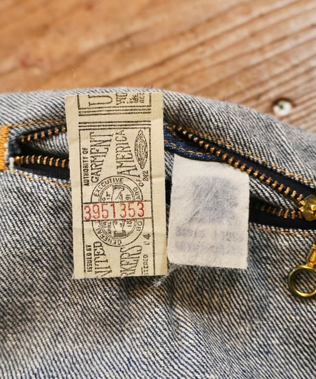 70s 『Lee』 Reversible Bootcut denim pants / W34 L30 程度