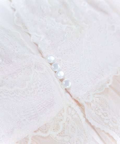Lace-Trimmed Sheer Nightdress