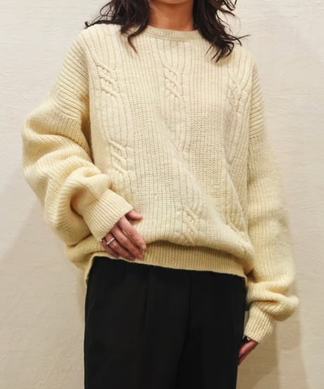70s『Pendleton』Aran knit