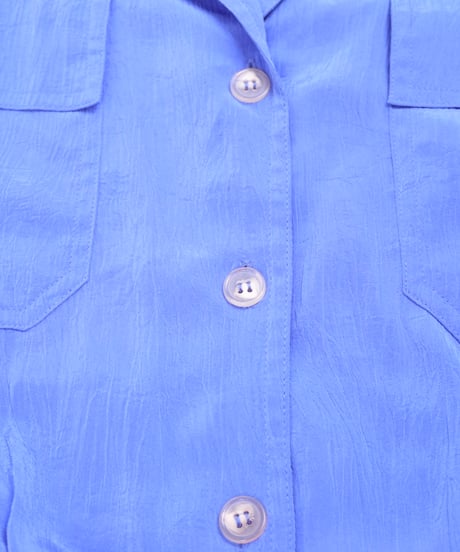 80-90s Button Front Midi Dress