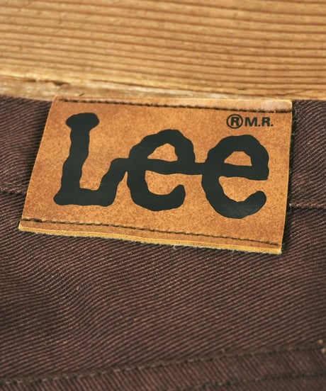 70-80s 『Lee』 茶色 ブーツカット コットンパンツ / size W30程度