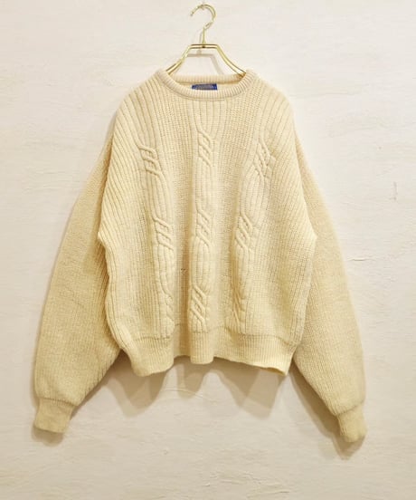 70s『Pendleton』Aran knit